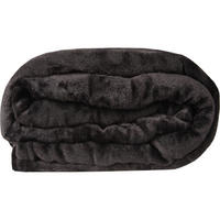 KUSCHELDECKE "Celina" Schwarz 150x200 cm - Schwarz, Textil (150/200cm)