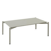 GARTENTISCH Hellgrün - Hellgrün, Metall (65/105/39cm) - MCW