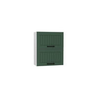 HÄNGESCHRANK W60GRF/2 - ARVION - Hochwertige Küchen Optik - Grün, Holz/Metall (60/72/30cm)