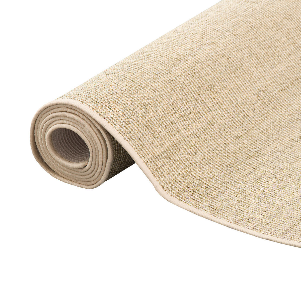 SISAL NATUR LÄUFER TEPPICH - Chromfarben, Textil (100/300cm) - Snapstyle