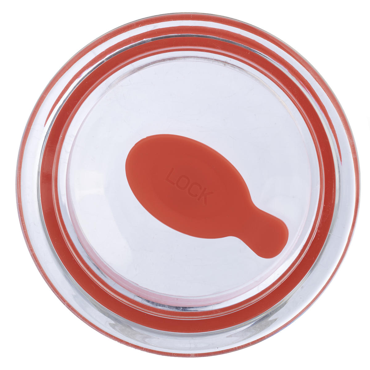 4xVORRATSGLÄSER - Transparent, Glas/Kunststoff (12/21/12cm) - Relaxdays