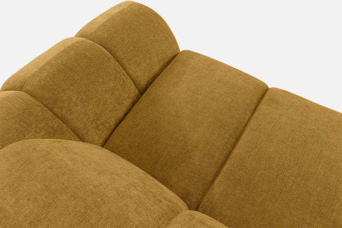 ECKSOFA LINKS FLAVA, Honigfarben - Honig, Holz/Holzwerkstoff (310/274cm) - KONSIMO®