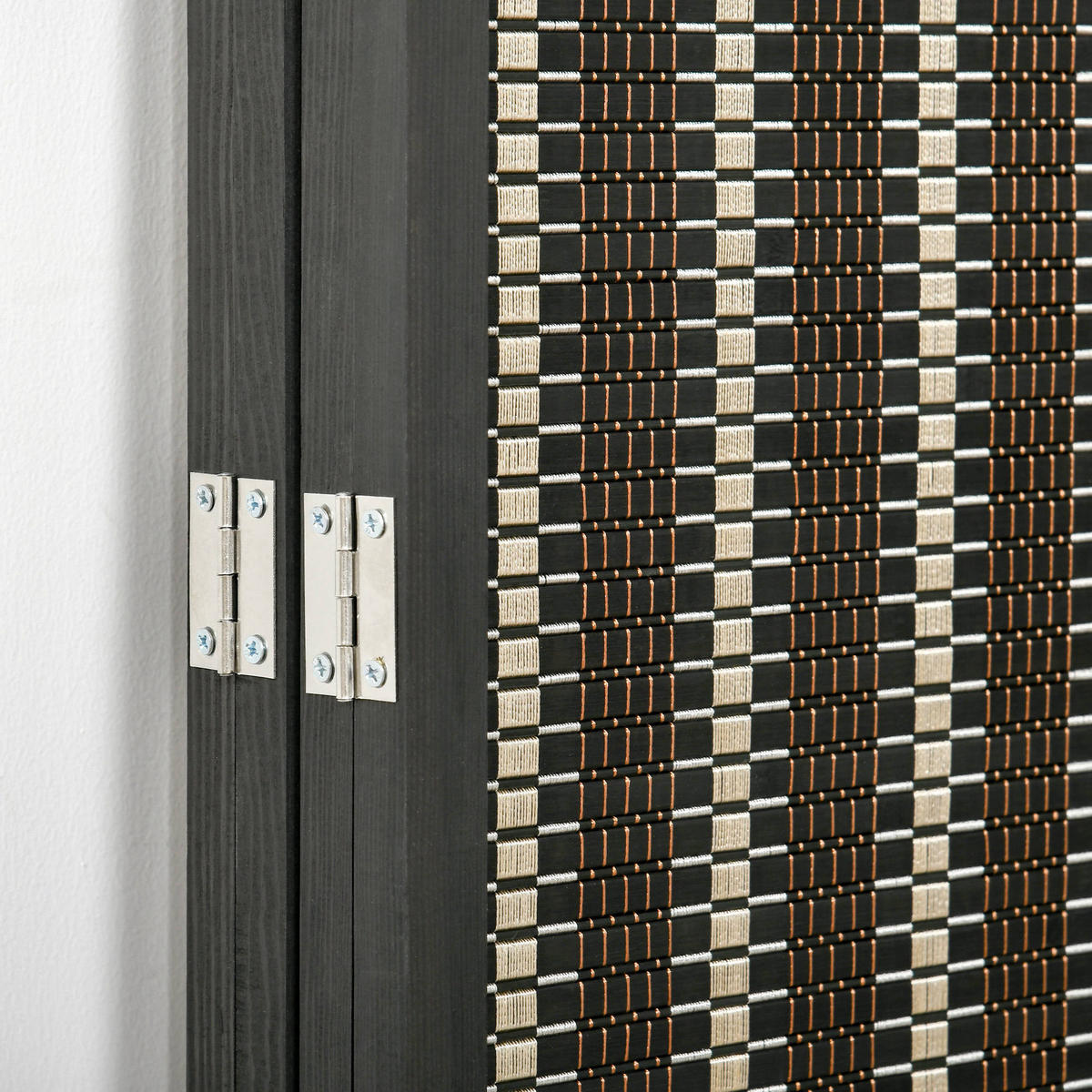 PARAVENT 4-teilig 180 x 180 cm, Braun - Braun, Holzwerkstoff (180/180/1.9cm) - HOMCOM