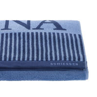 SAUNATUCH Rom - 75 x 200 cm - Hellblau - Hellblau, Textil (75/200cm) - SCHIESSER