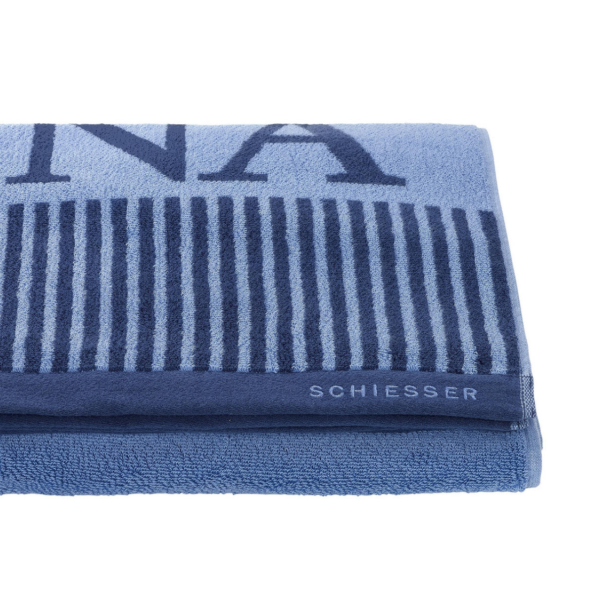 SAUNATUCH Rom - 75 x 200 cm - Hellblau - Hellblau, Textil (75/200cm) - SCHIESSER