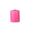 STUMPENKERZEN "Rosa", Größe Ø7cm x Höhe: 8 cm - Rosa, Naturmaterialien (7/8cm) - HS Candle