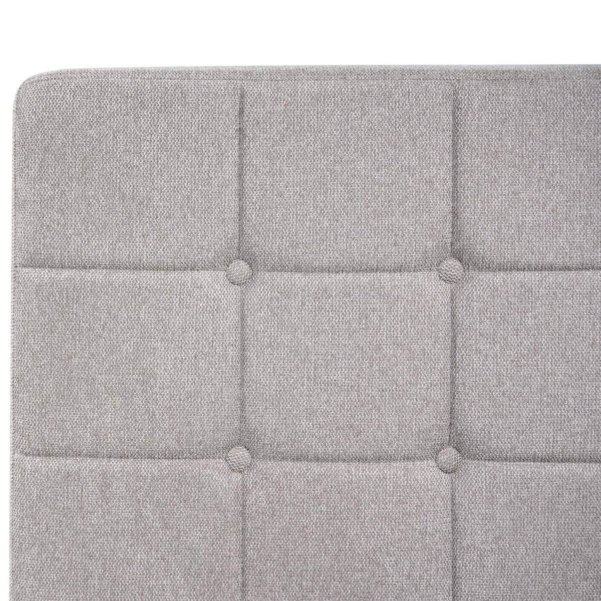 POLSTERBETT verstellbar 160x200 cm Grau Duke - Hellgrau, Textil (160/200cm) - Beliani