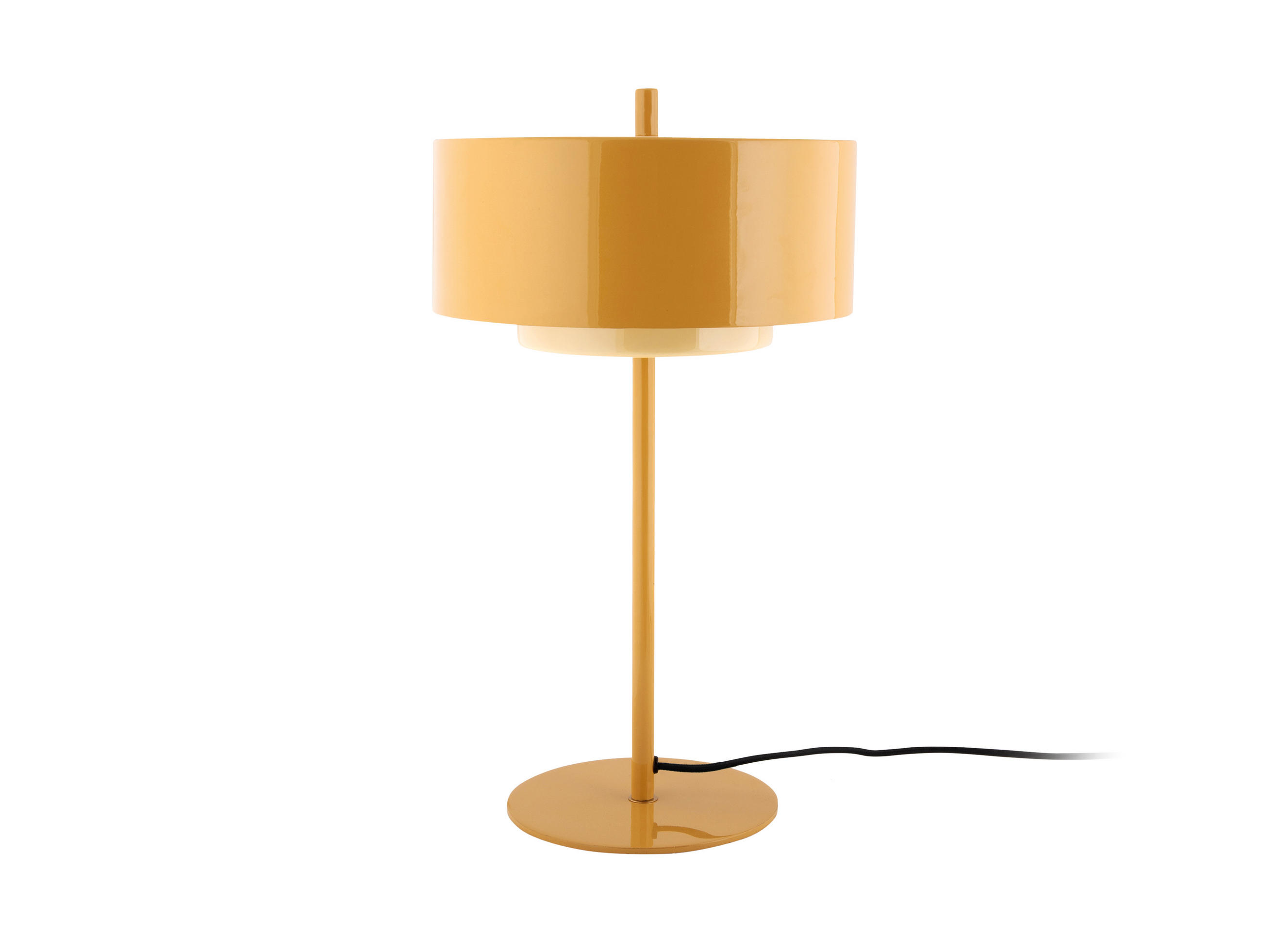 TISCHLAMPE Grato Anillo - Gelb - 29/29/50 cm - Gelb, Metall (29/29/50cm) - Leitmotiv