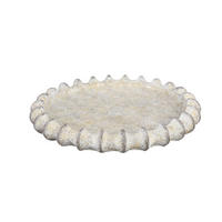 SCHALE Cheyene Beige 40/40/5cm - Beige, Stein (5cm) - PTMD Collection