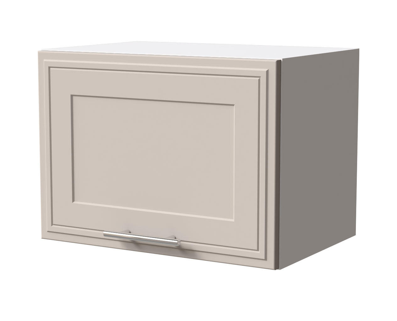 KLAPPHÄNGESCHRANK Salo W4B/50 Weiß / Kaschmir Matt 50 / 32,5 / 36cm - Kaschmir/Weiß, Holz/Holzwerkstoff (50/36/32.5cm) - Feldmann-Wohnen