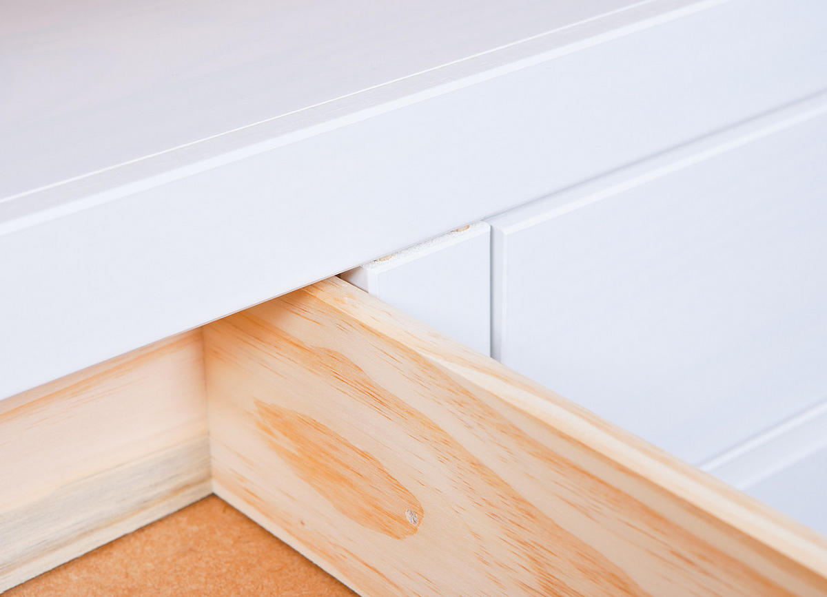 TV-ELEMENT Weiß - Weiß, Holzwerkstoff (118/45/39cm) - ebuy24