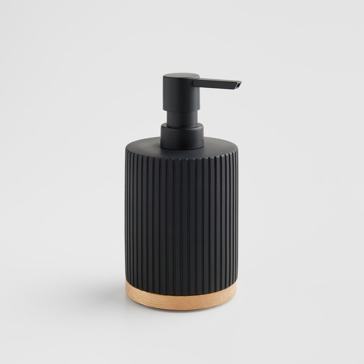 SEIFENSPENDER Ciri - Schwarz, Kunststoff (8.5/16/8.5cm) - home&you