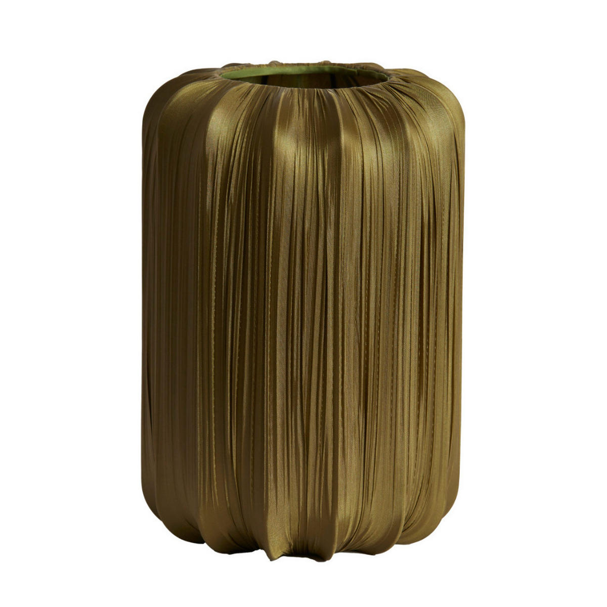 LAMPENSCHIRM Farol Grün 20/20/28 cm - Grün, Textil (20/20/28cm) - Light & Living