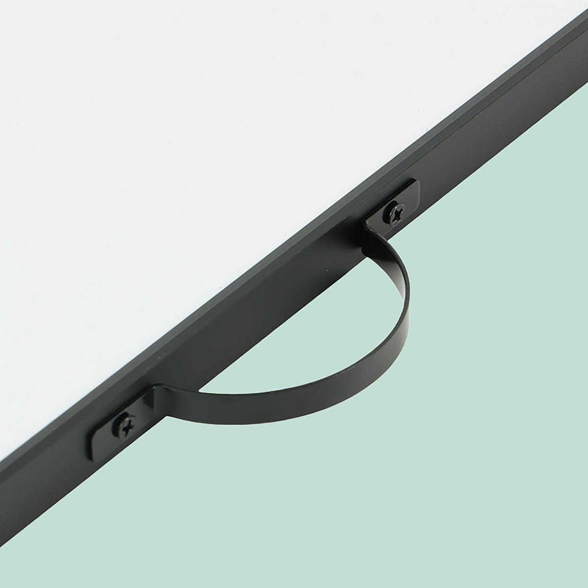 WHITEBOARD - Multicolor, Papier/Metall (30/40/1.5cm) - Relaxdays