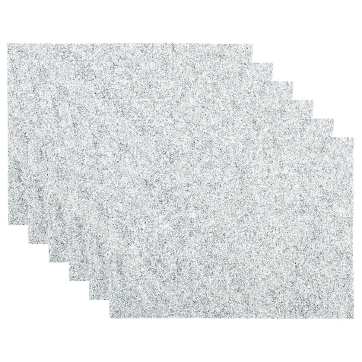 TISCHSET (6er Set) Felto - Hellgrau, Textil (45/33cm) - Butlers