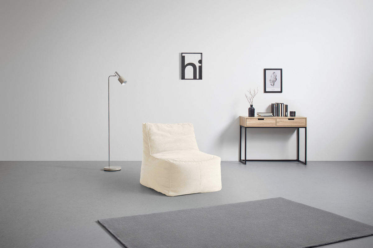 SITZSACK Caroline Beige - Beige, Textil (75/84/88cm) - Mömax