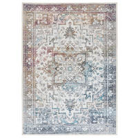 FLACHWEBETEPPICHE Blau und Rosa Class 140/200 cm - Blau/Multicolor, Textil (140/200cm) - Atticgo