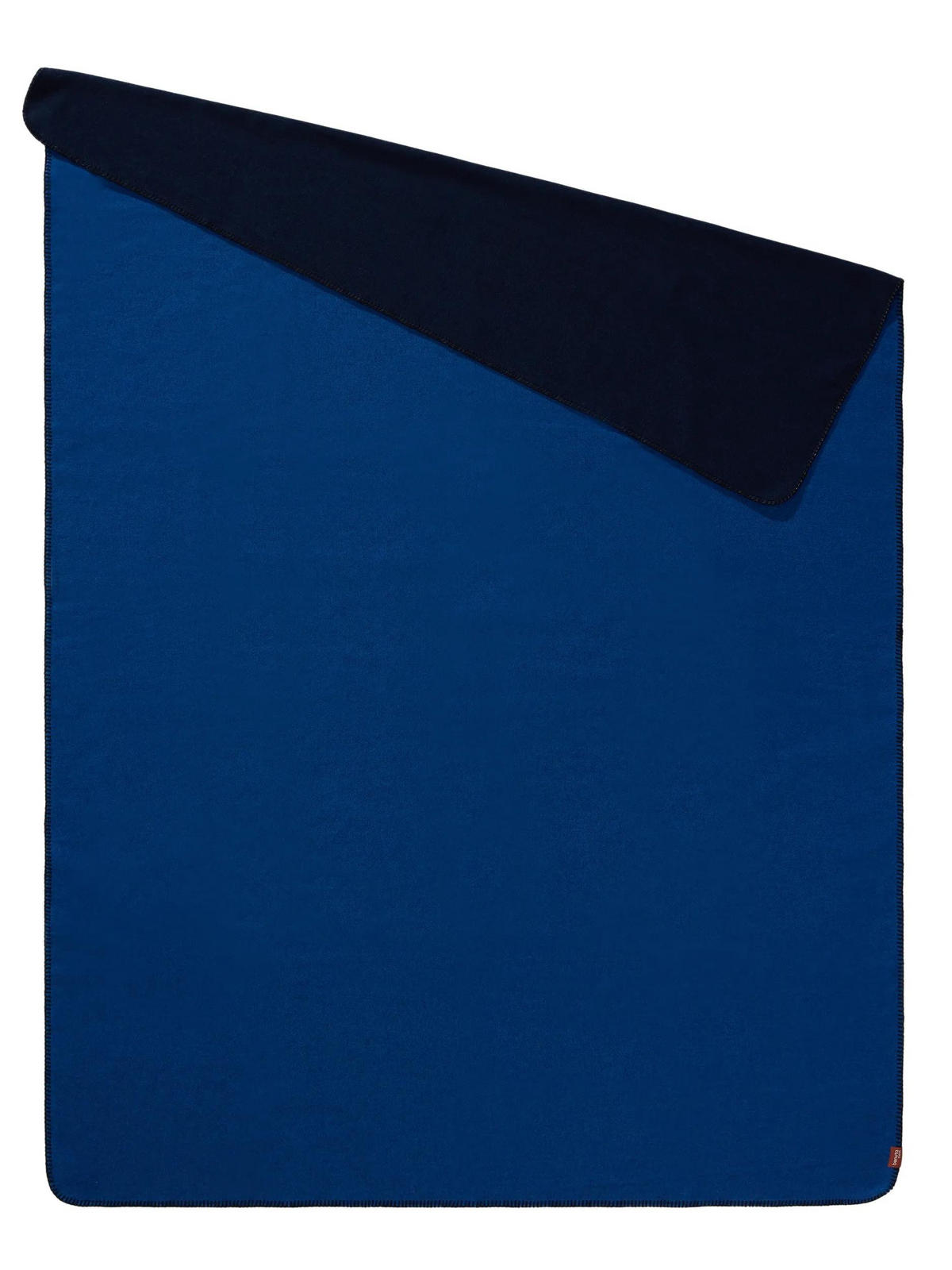 DECKE Mona Blau 140/200 cm - Blau, Textil (140/200cm) - benuta