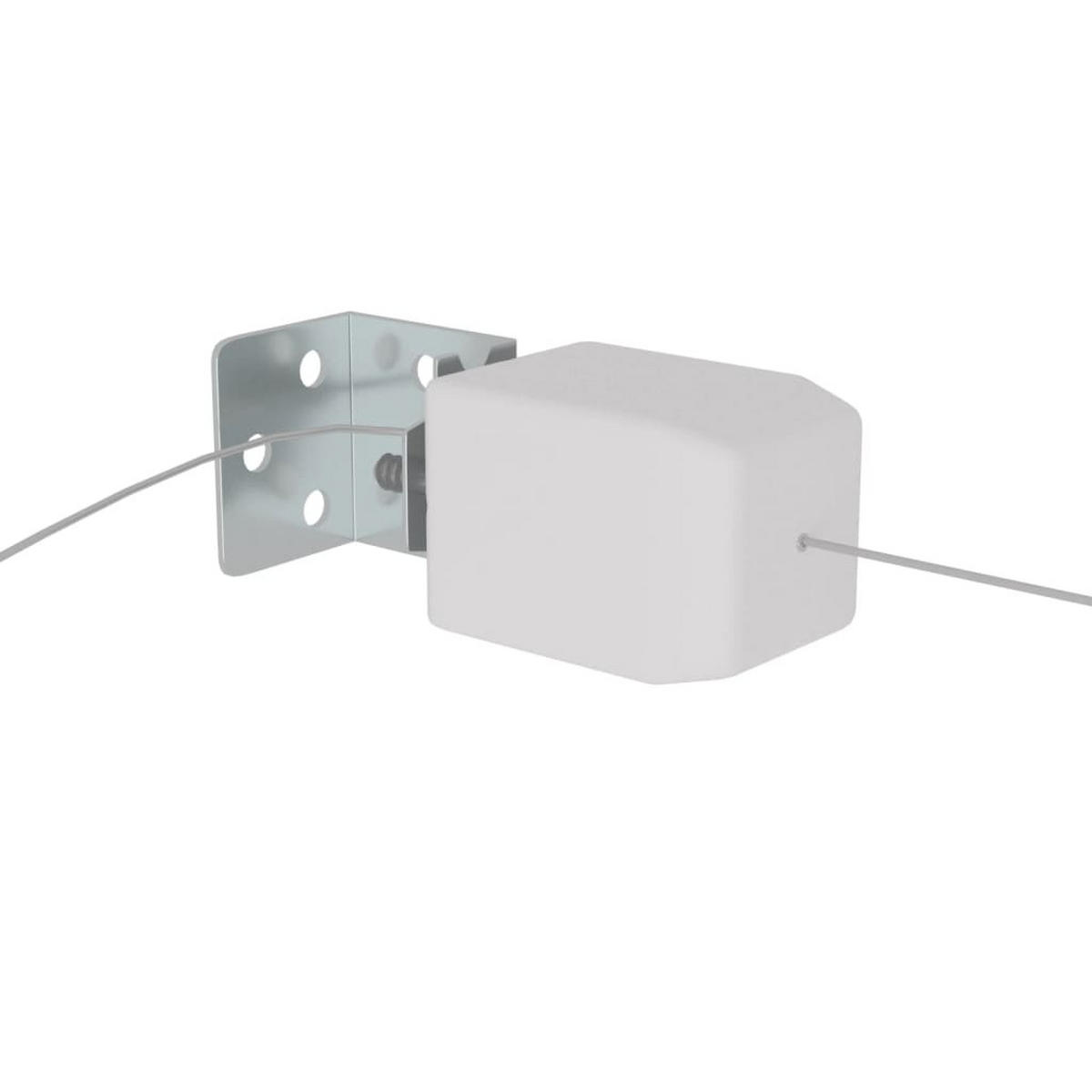 SENKRECHTMARKISE Weiß 140x420 cm Oxford-Gewebe - Weiß, Textil (140/420/420cm) - furnicato