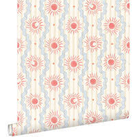 TAPETE Retro-Ornamente 50 x 900 cm - Beige, Papier (50/0.1cm) - ESTAhome