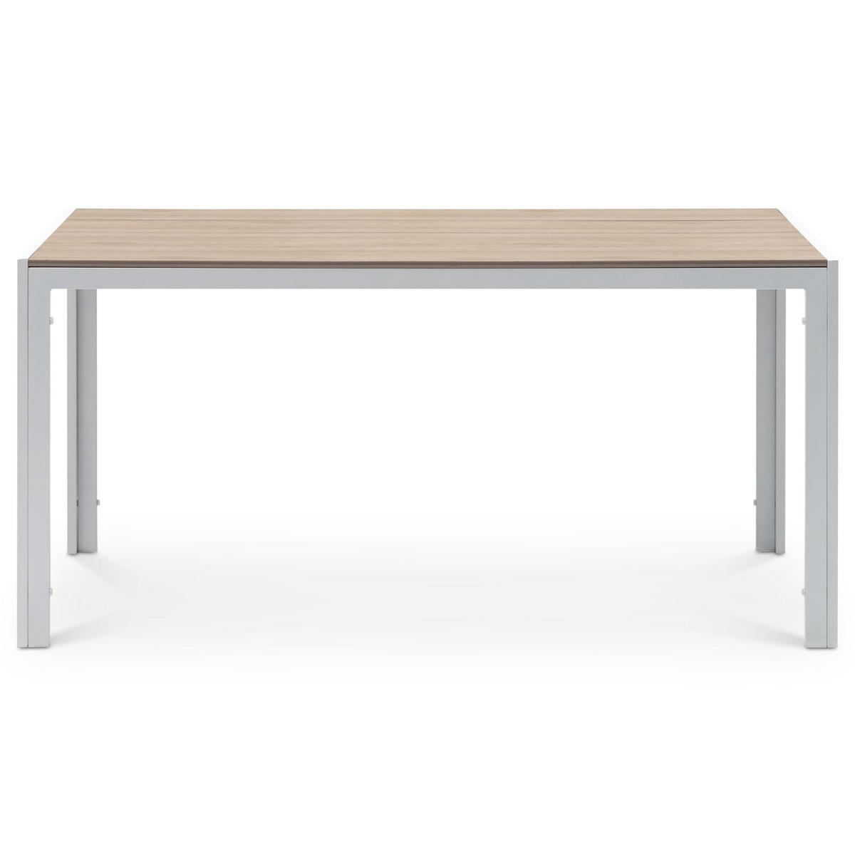 GARTENMÖBEL SET MONDELLO 7er Set beige, weiß - Beige, Metall - IDIMEX