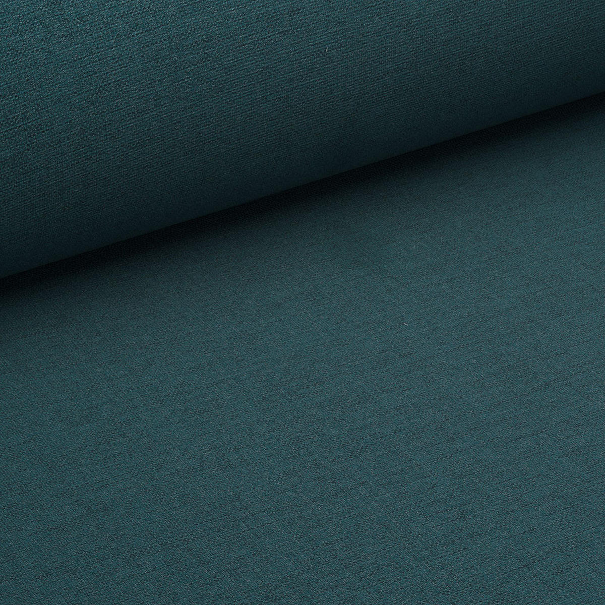 ECKSOFA MIT HOCKER Lorine Mikrofaser Blau - Blau/Hellbraun, Buchenholz/Textil (231/161cm) - S-Style Möbel