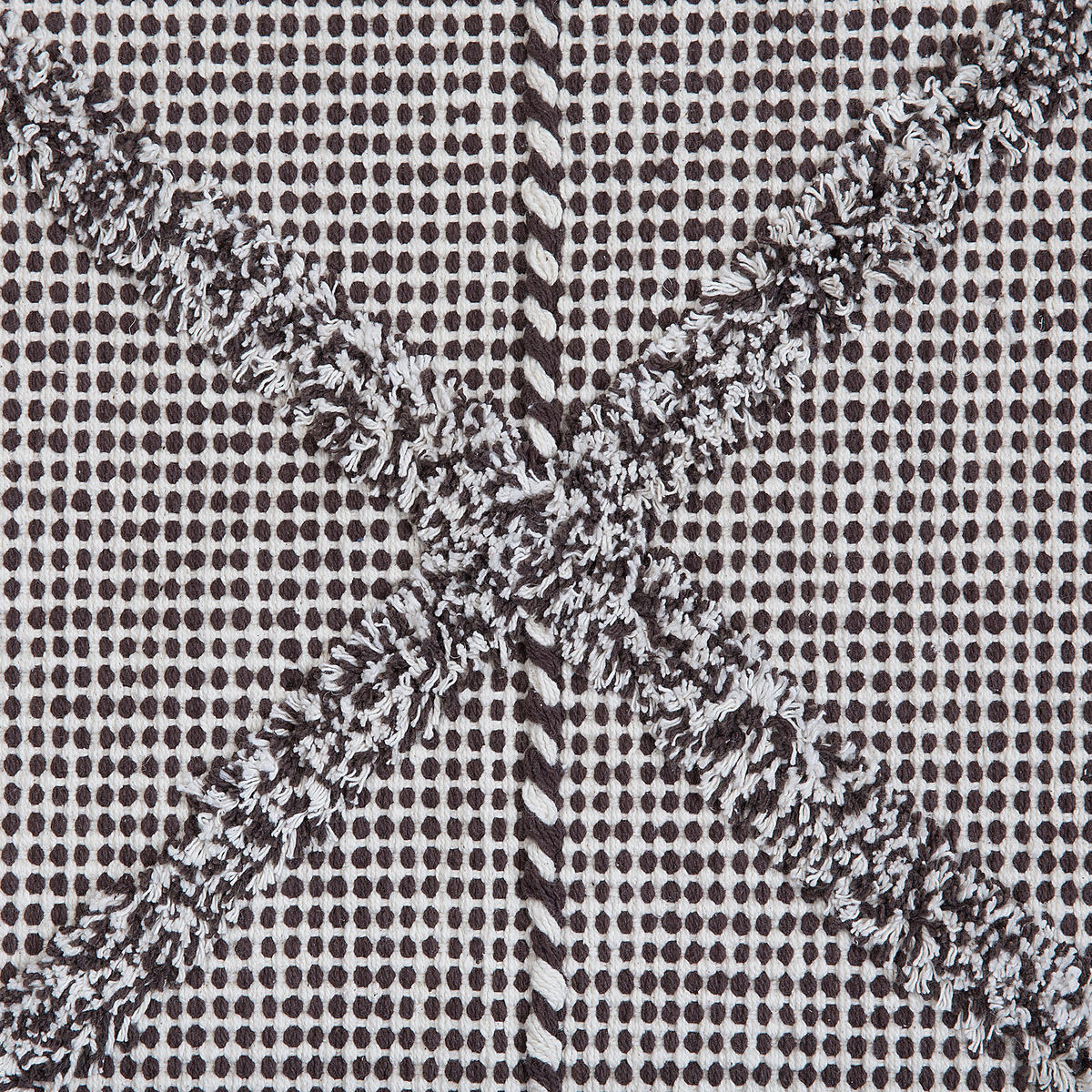 KURZFLOR-TEPPICH Tuzla 150/80 cm - Braun, Textil (80/150cm) - Beliani