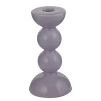 KERZENHALTER Super Natural - Blau, Keramik (8/14/8cm) - Butlers