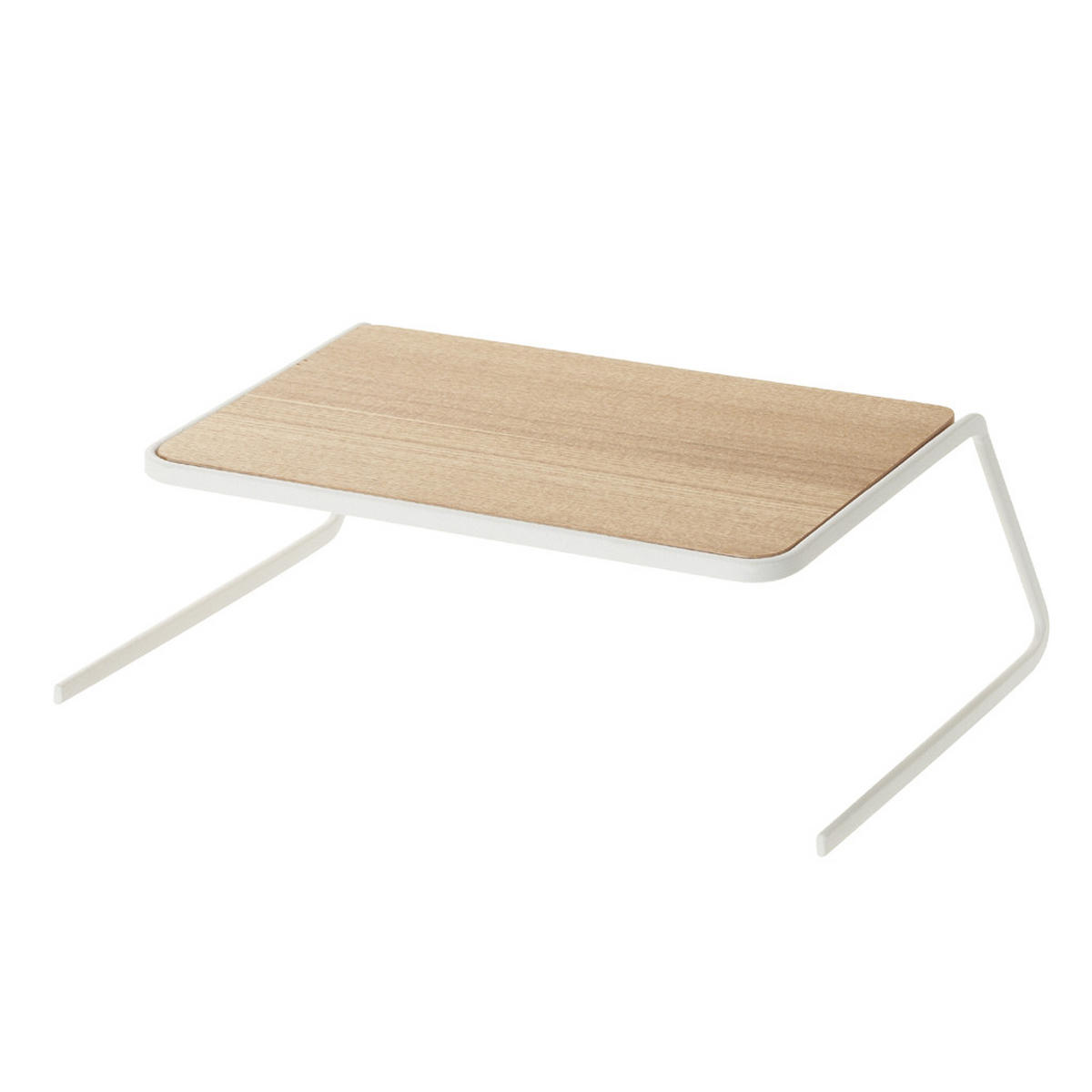 TELLERSTÄNDER Tosca 2446 weiß 9x26,5x19,5 cm - Weiß, Metall (19.5/9/19.5cm) - Yamazaki