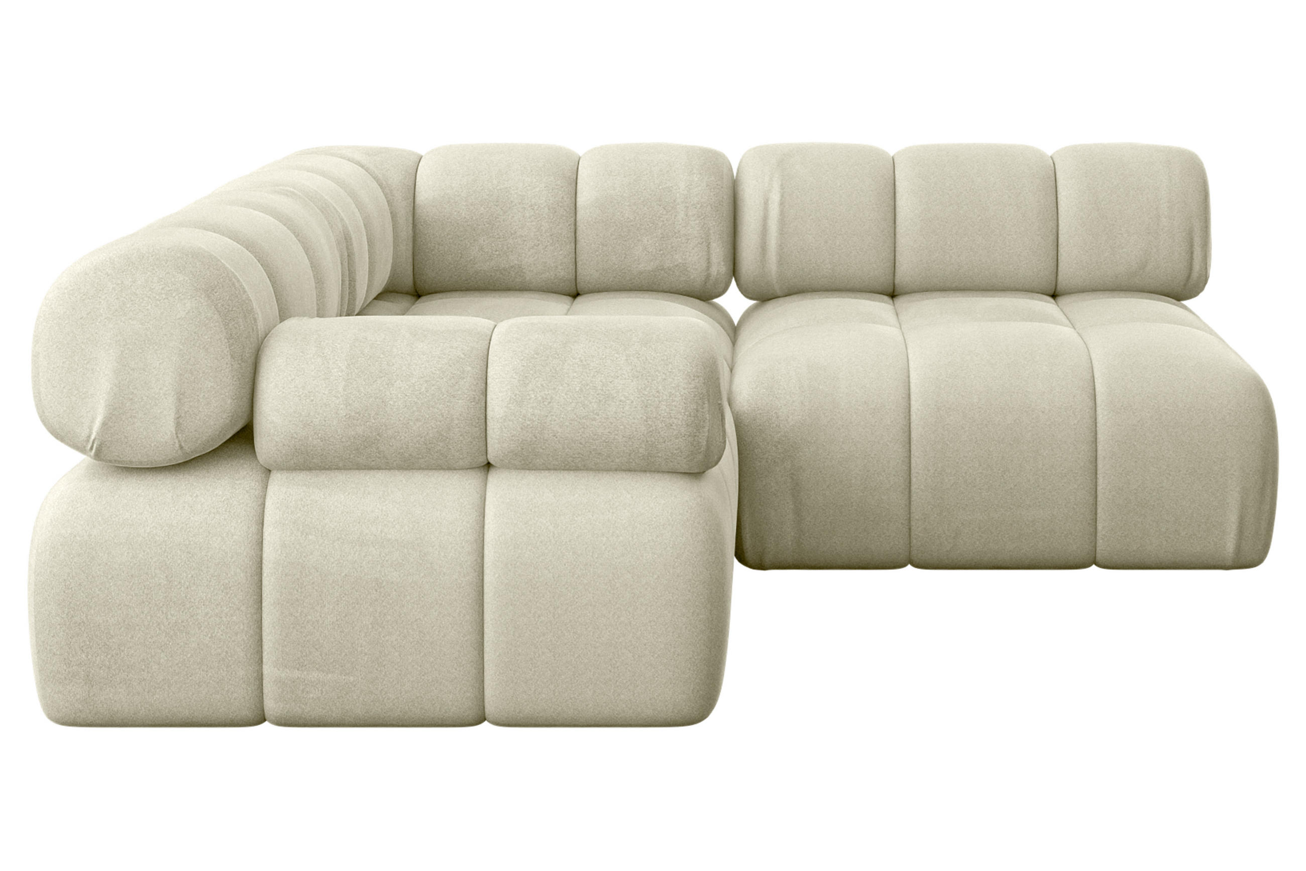 Altdecor Ecksofa Beige 190x190 cm