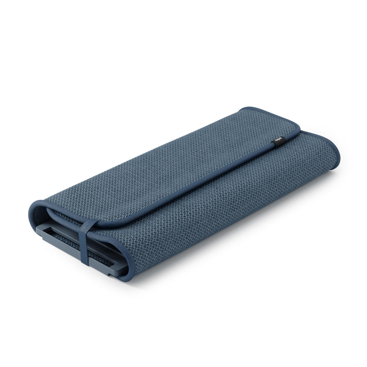 ABTROPFGESTELL Udry mit Abtropfmatte, Schieferblau - Blau, Kunststoff (46/4/61cm) - Umbra