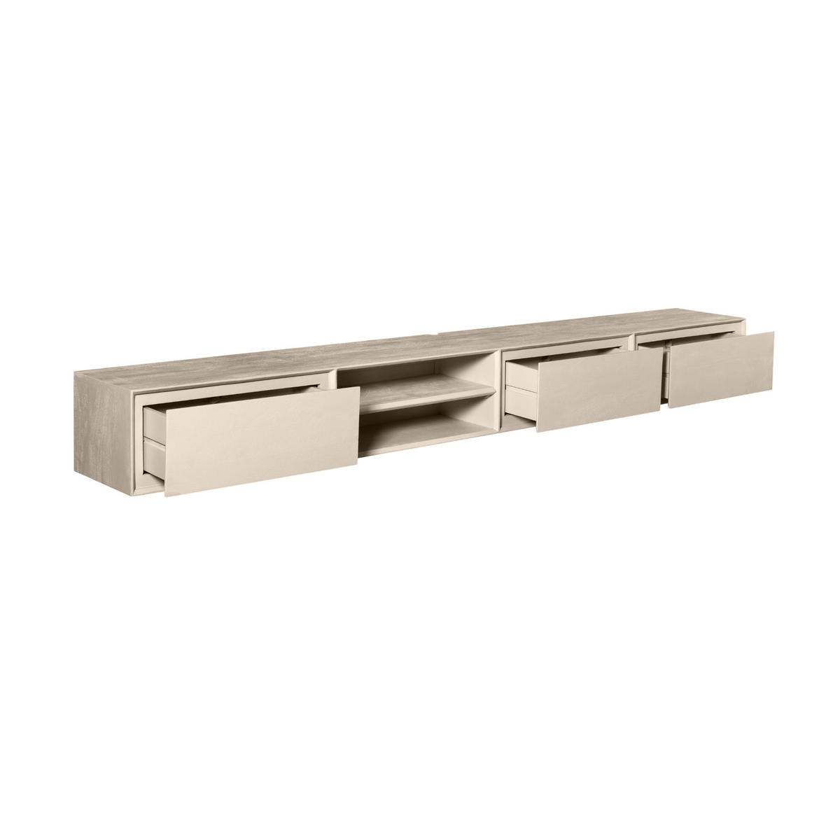 TV-MÖBEL Ambiance Beige 35/280/30 cm - Beige, Holz (280/30/35cm) - Starfurn