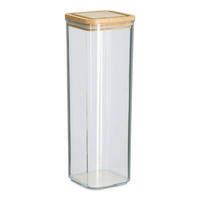 AUFBEWAHRUNGSBEHÄLTER Kunststoff 1900 ml - Transparent, Kunststoff (10/29.5/10cm)