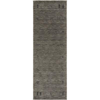 WOLLTEPPICH-LÄUFER Jamal Grau 80x250 cm - Grau, Textil (80/1cm) - KUNSTLOFT