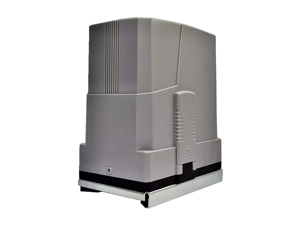 SCHIEBETOR - 298.1cm x 4.5cm - Aluminium - anthrazitgrau - TARNOS II - Anthrazit, Metall (298.1/140cm) - Vente-Unique