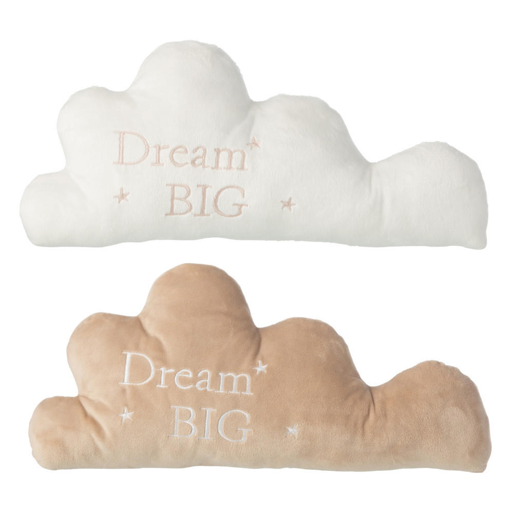 WOLKE POLY Weiß - Weiß, Textil (6/31cm) - J-Line