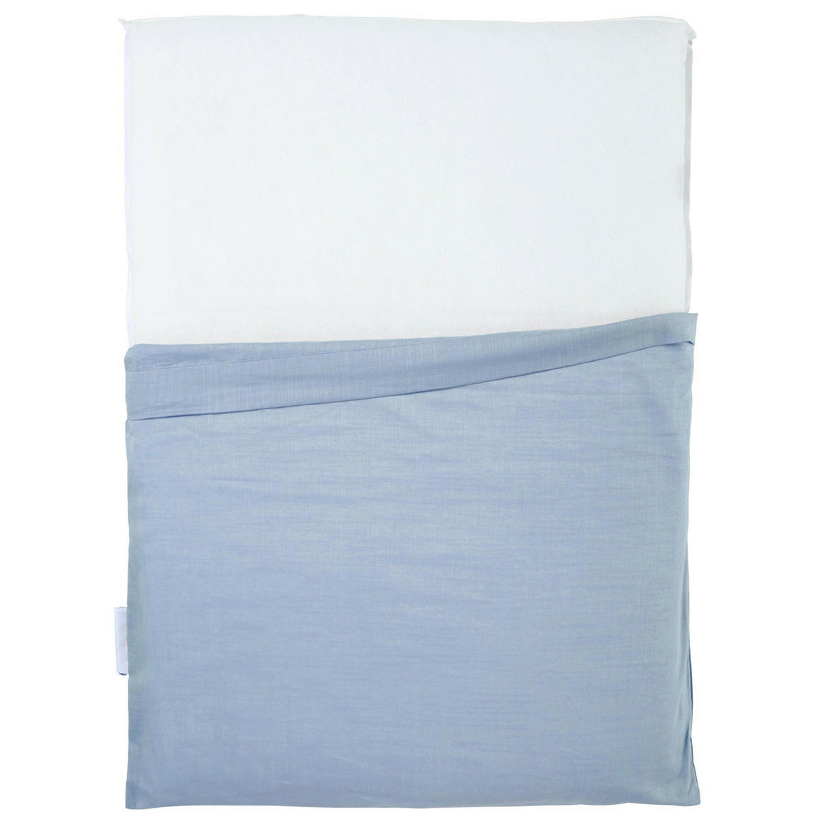 WICKELAUFLAGE Blau Grau schmal - Grau, Textil (50/70cm) - nordic coast company