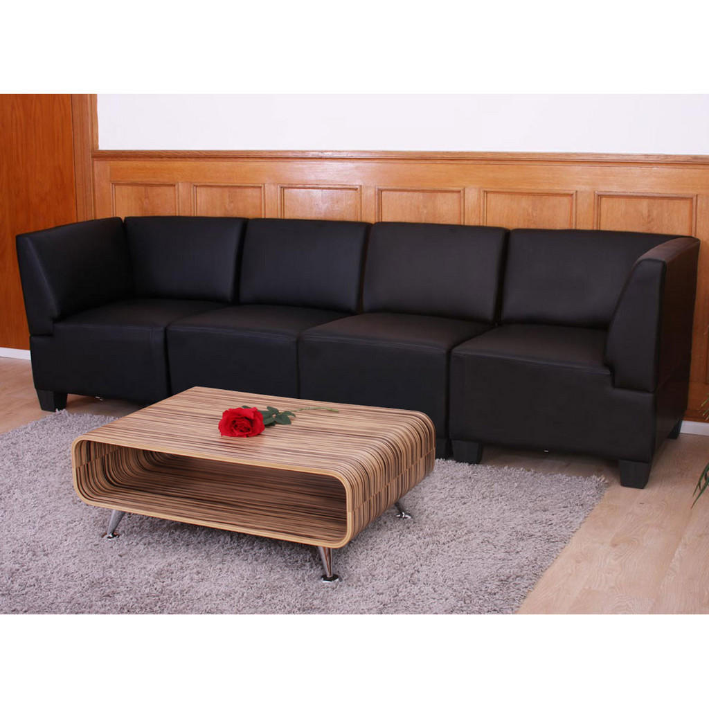 Thumbnail - MCW 4-Sitzer, Schwarz, Textil, 258x76x72 cm, Wohnzimmer, Sofas & Couches, Sofas