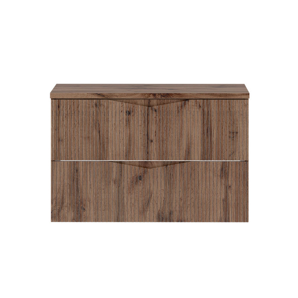 Thumbnail - Petits-meubles Waschtischunterschrank, Braun, Holzwerkstoff, 80.6x52.2x46.5 cm, Badezimmer, Badezimmerschränke, Bad Unte...