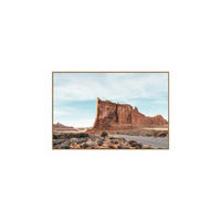WANDPANEEL Wall Art Mehrfarbig 120/3.5/80cm - Multicolor, Textil (3.5/80/120cm) - PTMD Collection