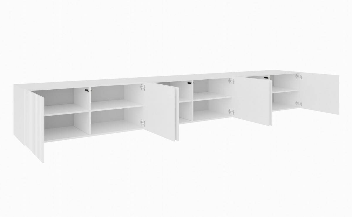 TV-SCHRANK MIO - Weiß, Holzwerkstoff (300/41/40cm) - Meblini