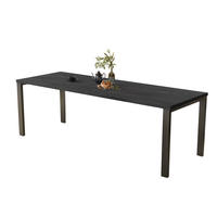 ESSTISCH Garant ausziehbar - Graphitfarben, Holzwerkstoff (130/80/76cm) - Endo-Moebel