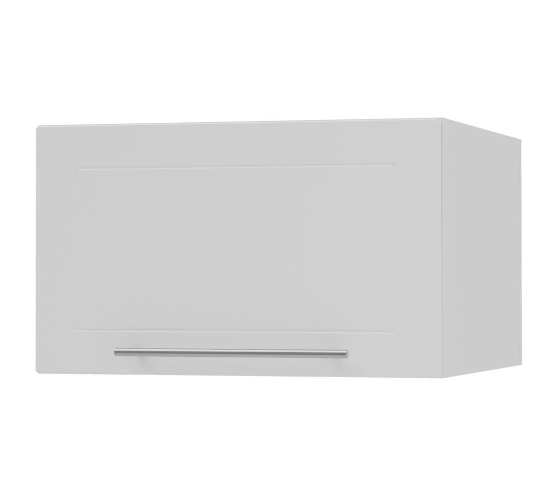 KLAPPHÄNGESCHRANK Kvantum W6B/50 Weiß Matt / Weiß Matt 50 / 59 / 36cm - Weiß, Holz/Holzwerkstoff (50/36/59cm) - Feldmann-Wohnen