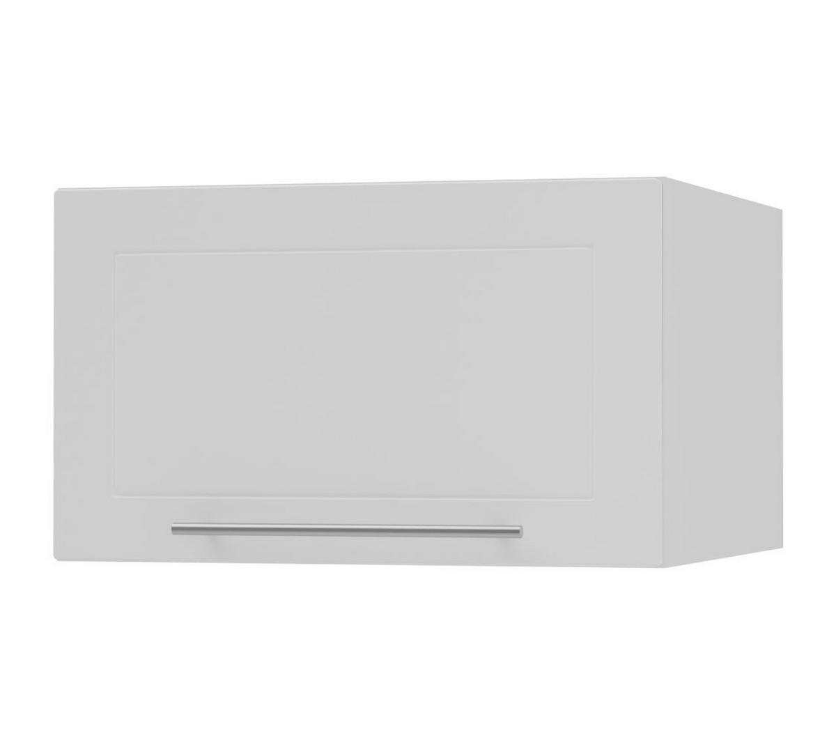 KLAPPHÄNGESCHRANK Kvantum W6B/60 Weiß Matt / Weiß Matt 60 / 59 / 36cm - Weiß, Holz/Holzwerkstoff (60/36/59cm) - Feldmann-Wohnen