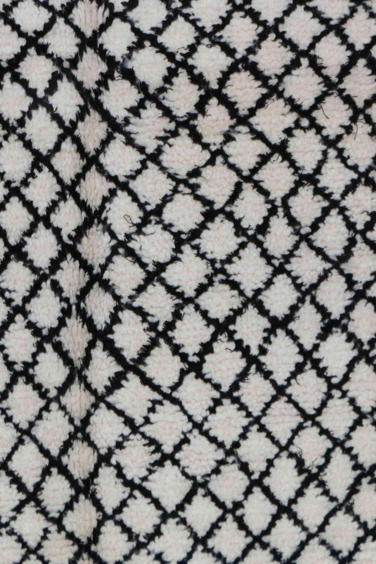 BERBERTEPPICH aus reiner Wolle 163x 232 cm - Beige, Naturmaterialien (163/232cm) - AFK Living