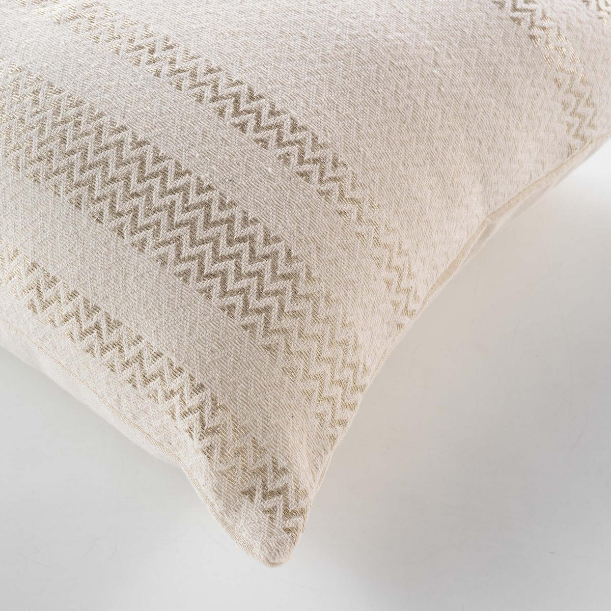 ZIERKISSEN Doreline - Beige, Naturmaterialen (40/40cm) - Douceur d´intérieur