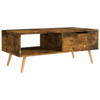 COUCHTISCH Räuchereiche 100x49,5x43 cm Holzwerkstoff - Braun, Holzwerkstoff (100/49.5/43cm) - furnicato