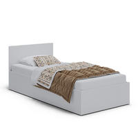 BETT Weiß ALDO Mit Matratze 90x200 cm - Weiß, Textil (90/200cm) - Sepro Meble