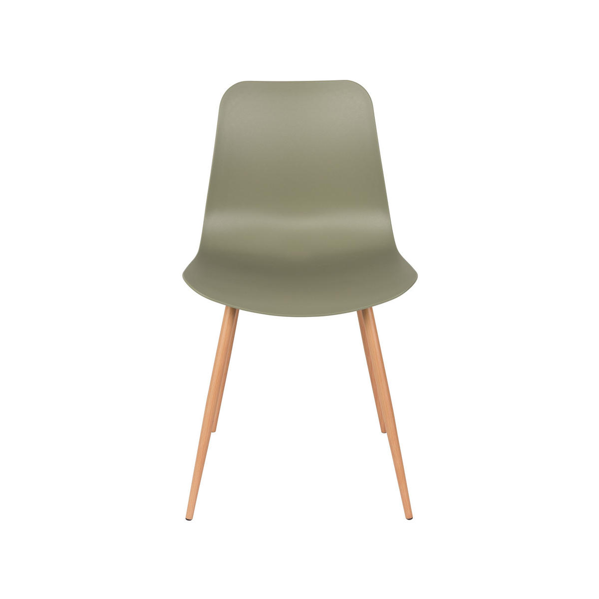 ESSZIMMERSTUHL Leon Grün - 2 er Set - Grün, Kunststoff (44.5/80/49cm) - Housecraft Living