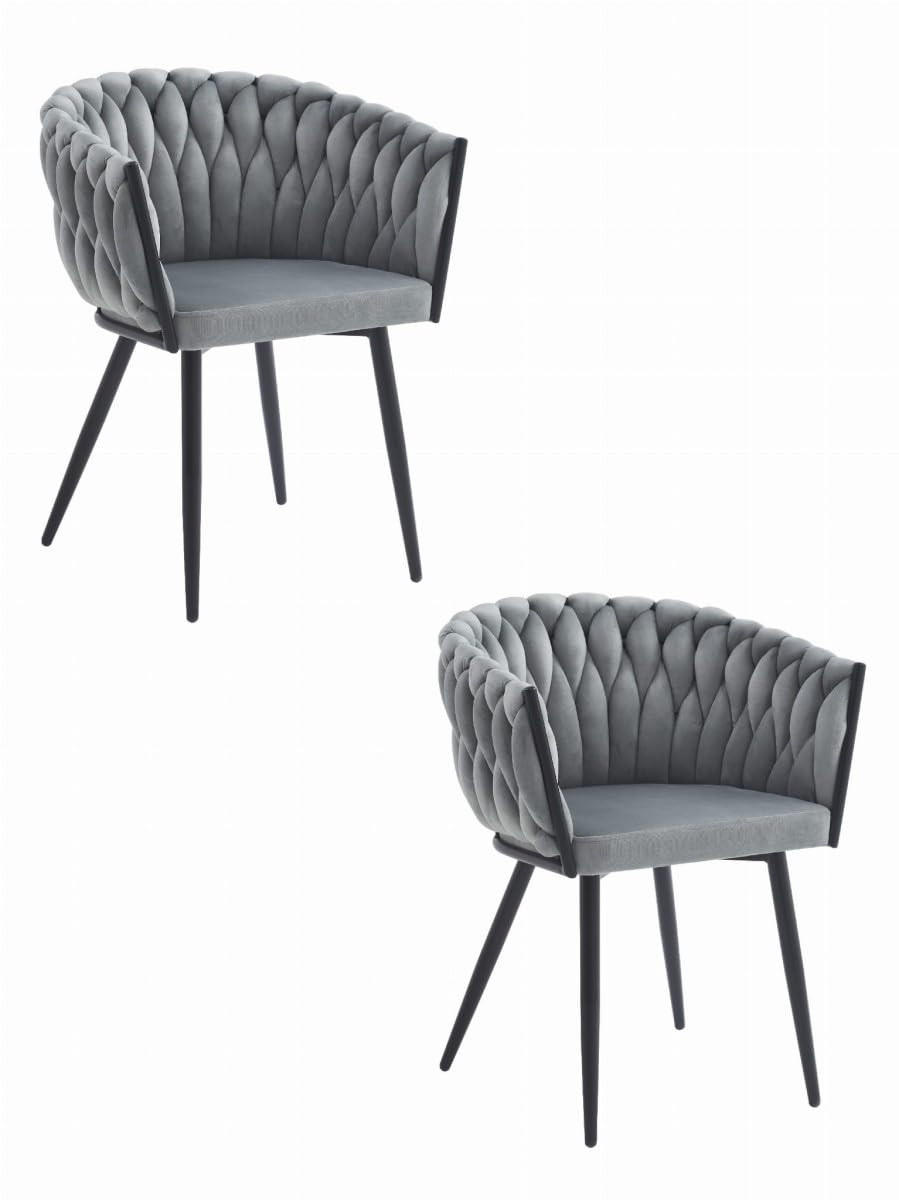 Best For Home Esszimmerstühle Grau 64x81x61 cm